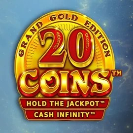20 Coins Grand Gold Edition logo by Wazdan at Priced Up Casino20 Coins Grand Gold Edition