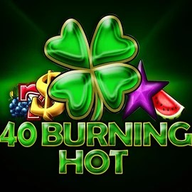 40 Burning Hot logo by Amusnet Interactive at Priced Up Casino40 Burning Hot