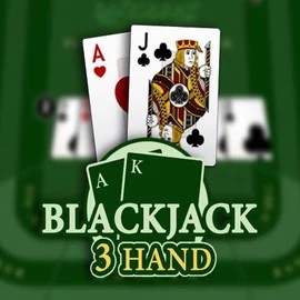 Blackjack 3H (Habanero) slot logo by Habanero at Priced Up CasinoBlackjack 3H (Habanero)