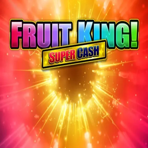 Logo of Fruit King Super Cash from Greentube at Priced Up Casino