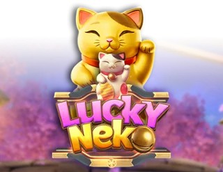 Lucky Neko slot logo by PG Soft at Priced Up CasinoLucky Neko