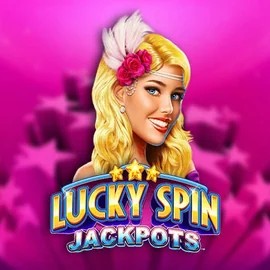Lucky Spin Jackpots by Novomatic, showcased at priced-up-casino.co.uk – game logo