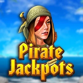 Pirate Jackpots online game logo by Belatra Games on priced-up-casino.co.uk