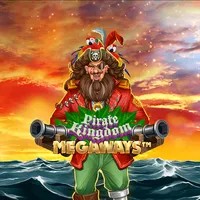 Pirate Kingdom Megaways logo by Iron Dog Studio Priced Up Casino