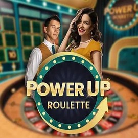 PowerUP Roulette by Pragmatic Play, showcased at priced-up-casino.co.uk – game logo