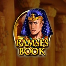 Logo of Ramses Book Deluxe from Gamomat at Priced Up Casino