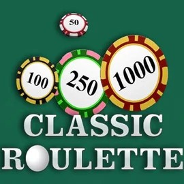 Roulette slot logo by OneTouch Games at Priced Up Casino