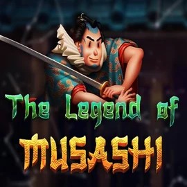 The Legend of Musashi logo by Peter & Sons at Priced Up CasinoThe Legend of Musashi