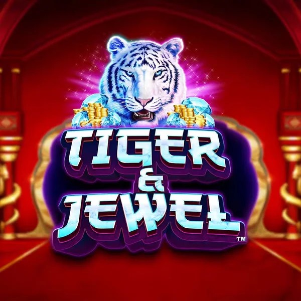 Tiger and Jewel slot icon by Greentube, available at Priced Up Casino